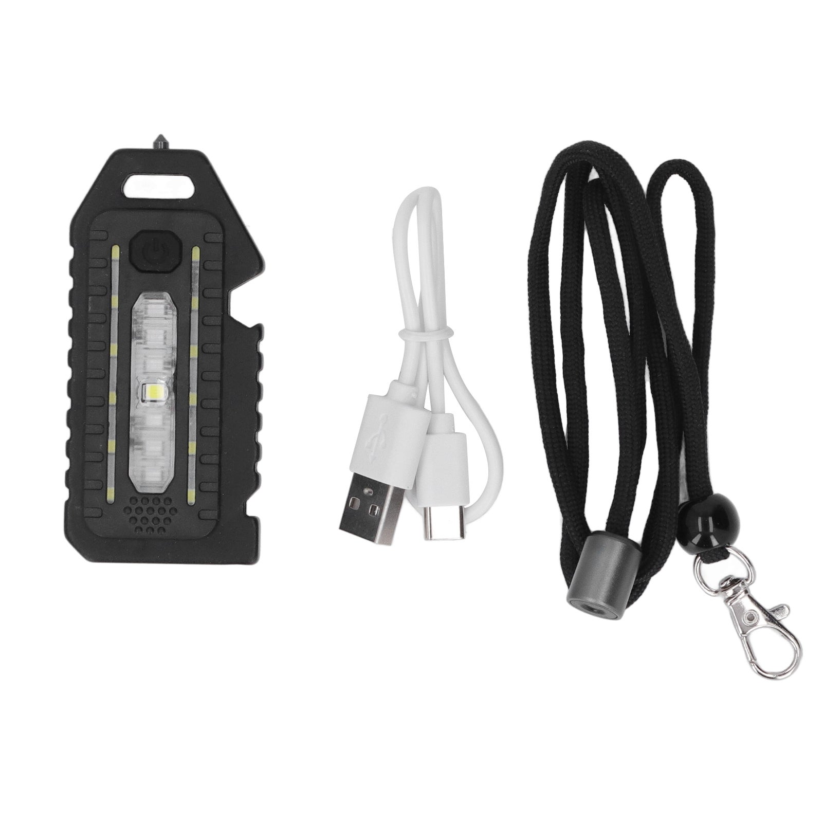 Lampa nocna LED 12 V z czarnym abażurem - chłodne białe światło do kampera, samochodu, łodzi, przyczepy kempingowej i domu