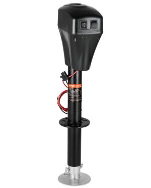 Cric A Manovella Da 1,7 Tonnellate Per Auto, Camper E Rimorchi – Sollevatore Stabilizzatore Con Base Allargata