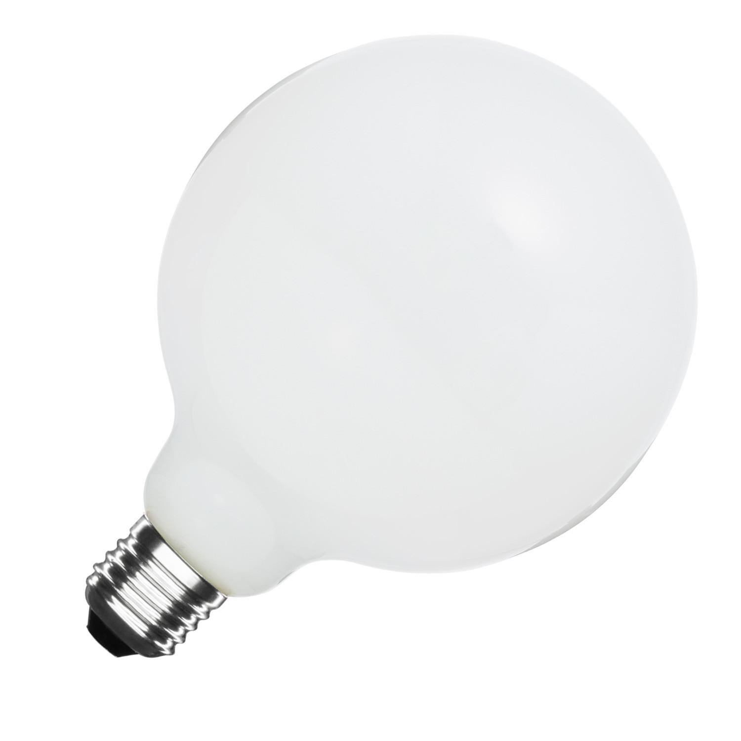 Ampoule LED E27 10W 830 lm G125 Blanc chaud No Flicker 3000K | Leroy Merlin