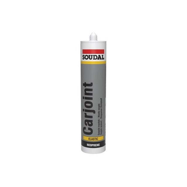 Carjoint - Mastic de réparation pour carrosserie - Soudal - Cartouche de 310 ml Gris