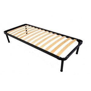 Rete A Doghe Ortopedica Per Letto 110x195 Cm – Resistente, Con 4 Piedi H30, Made In Italy