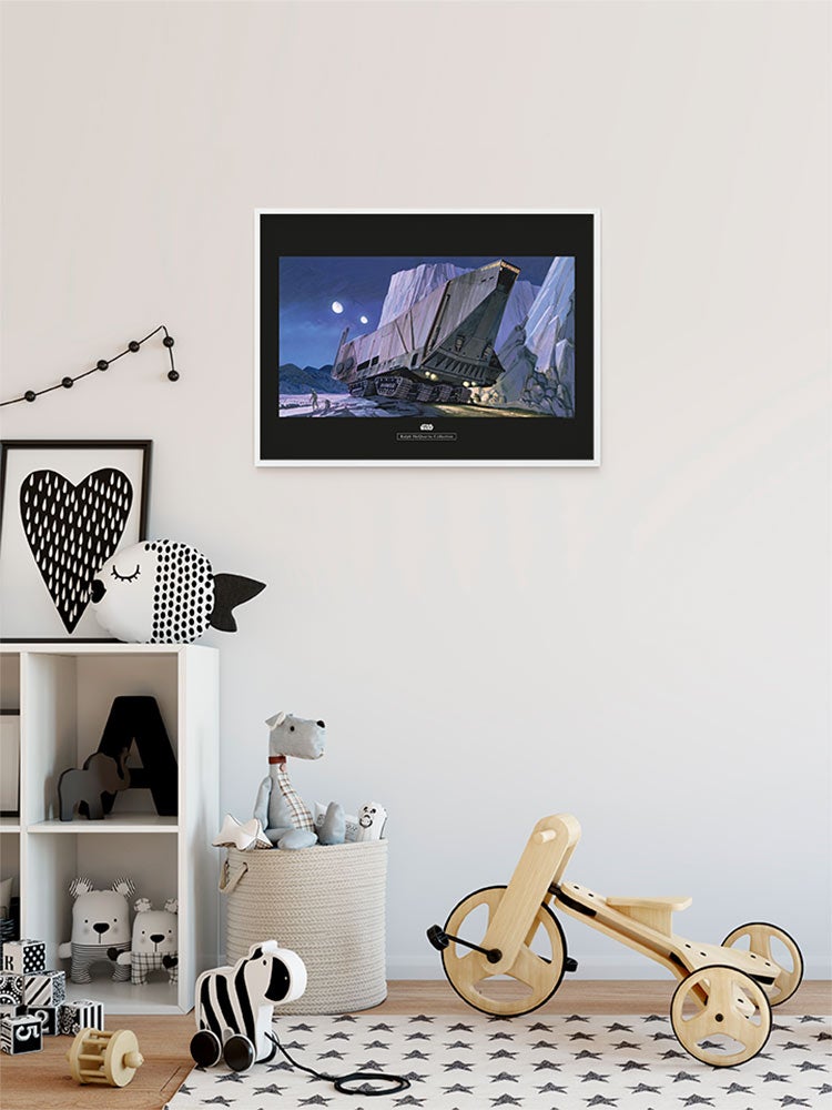 Poster d'art de Komar - Star Wars Classic RMQ Sandcrawler - Taille: 40 x 30 cm - 3