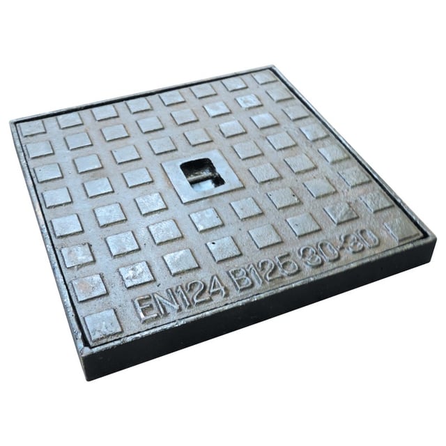 B125 timbro in ghisa per aspetto 300x300mm