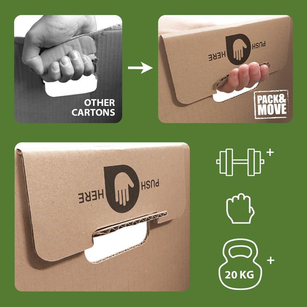 Pack and Move - Kit déménagement T1/T2 + 2 adhésifs offerts - 3