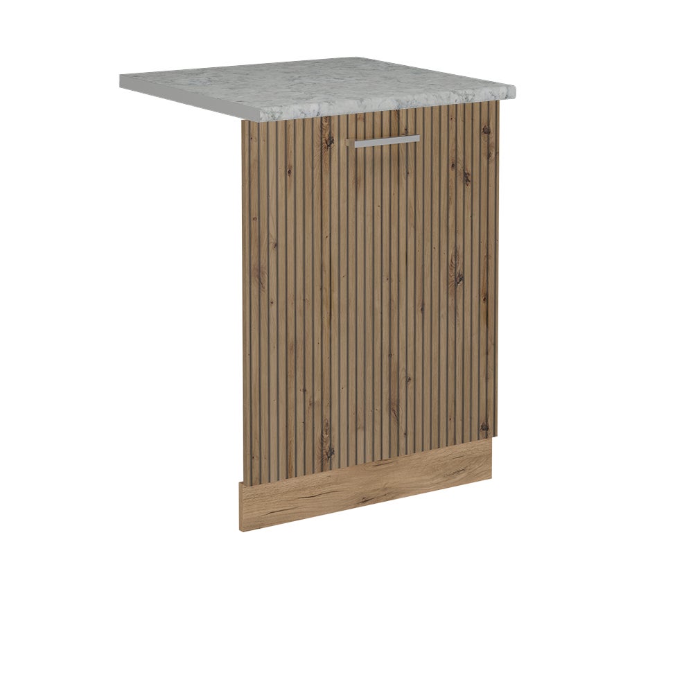Vicco Panel przedni zmywarki R-Line, Dąb rzemieślniczy, 60 cm , BP Marmur