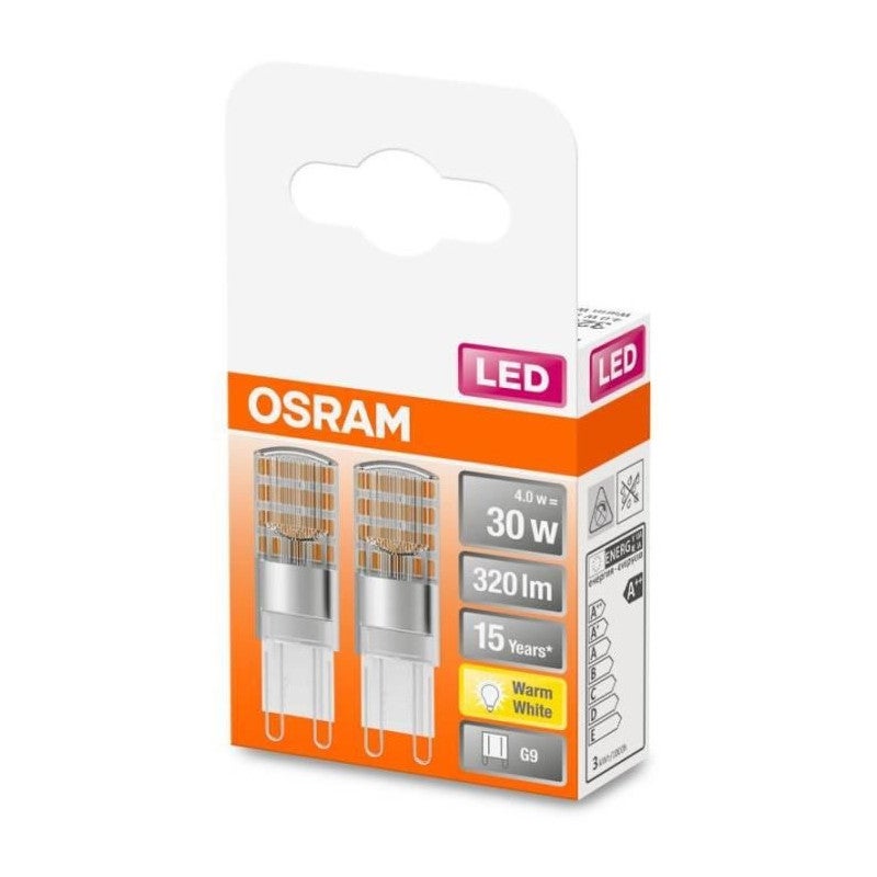 Led capsule clair 2.6w g9 320lm 2700K chd bte 2 OSRAM - 5