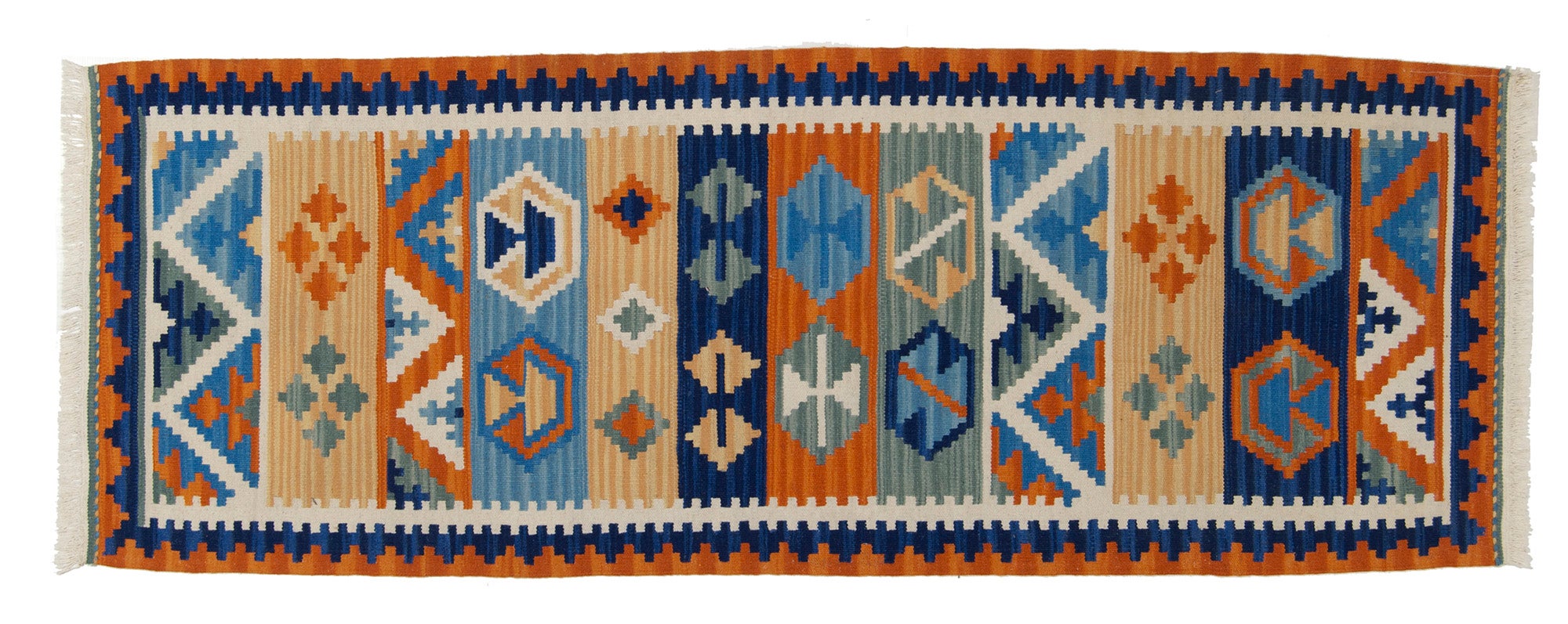 Oryginalny, nowoczesny kilim 198x69 cm