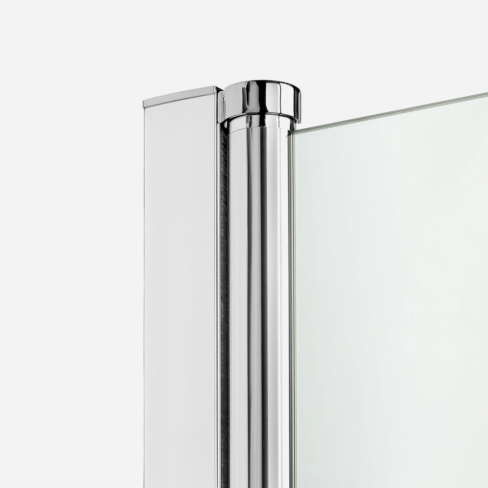Pare-baignoire pivotant 70 cm, 1 volet, BAHAMAS CHROME, couleur : chrome - 2