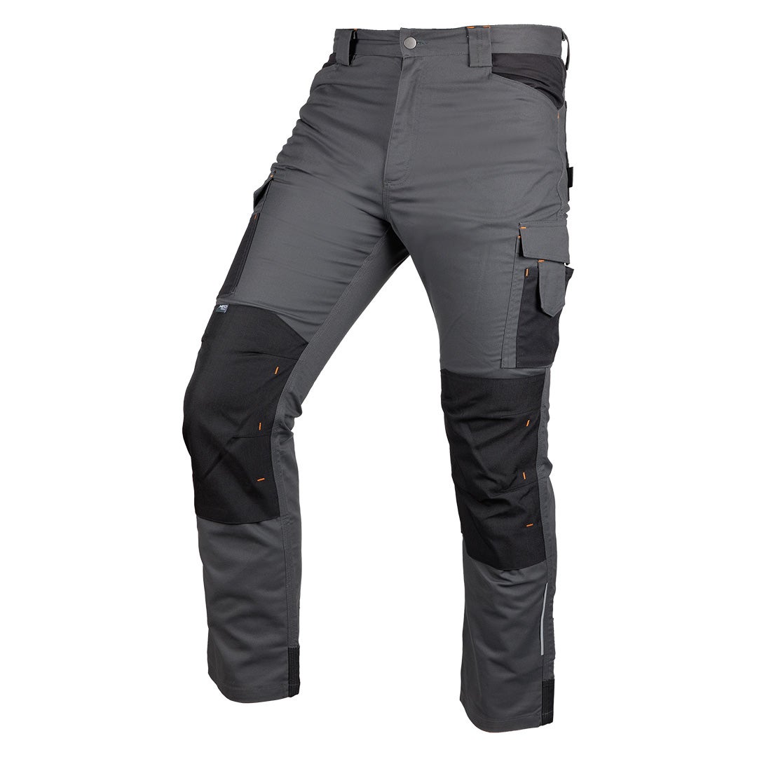 Spodnie robocze Mix&amp;Match, Canvas, wzmocnienia z Cordury, szaro-czarne, r. S NEO TOOLS