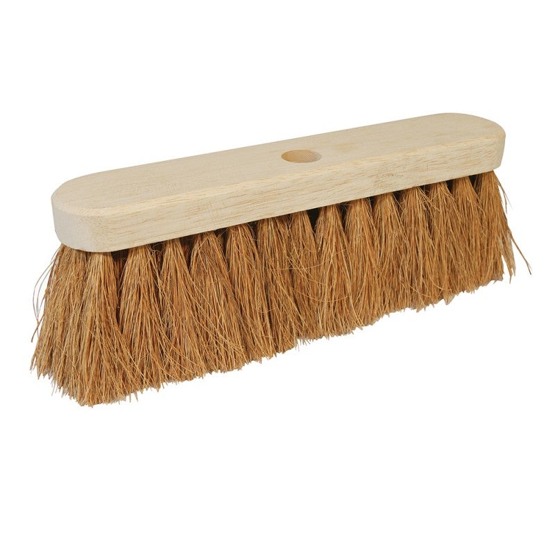 Brosse Coco Souple Silverline 304mm - Balai Intérieur/Extérieur