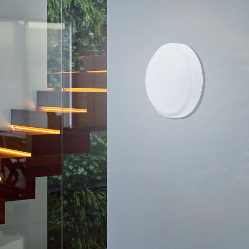 Aplique de pared LED, 22cm de diámetro y 8,8cm de altura, 4000K, 20W, No regulable, 1600 Lúmenes, CRI80, IP54, IK06, 35.000 h de Vida Útil - PILA - 6