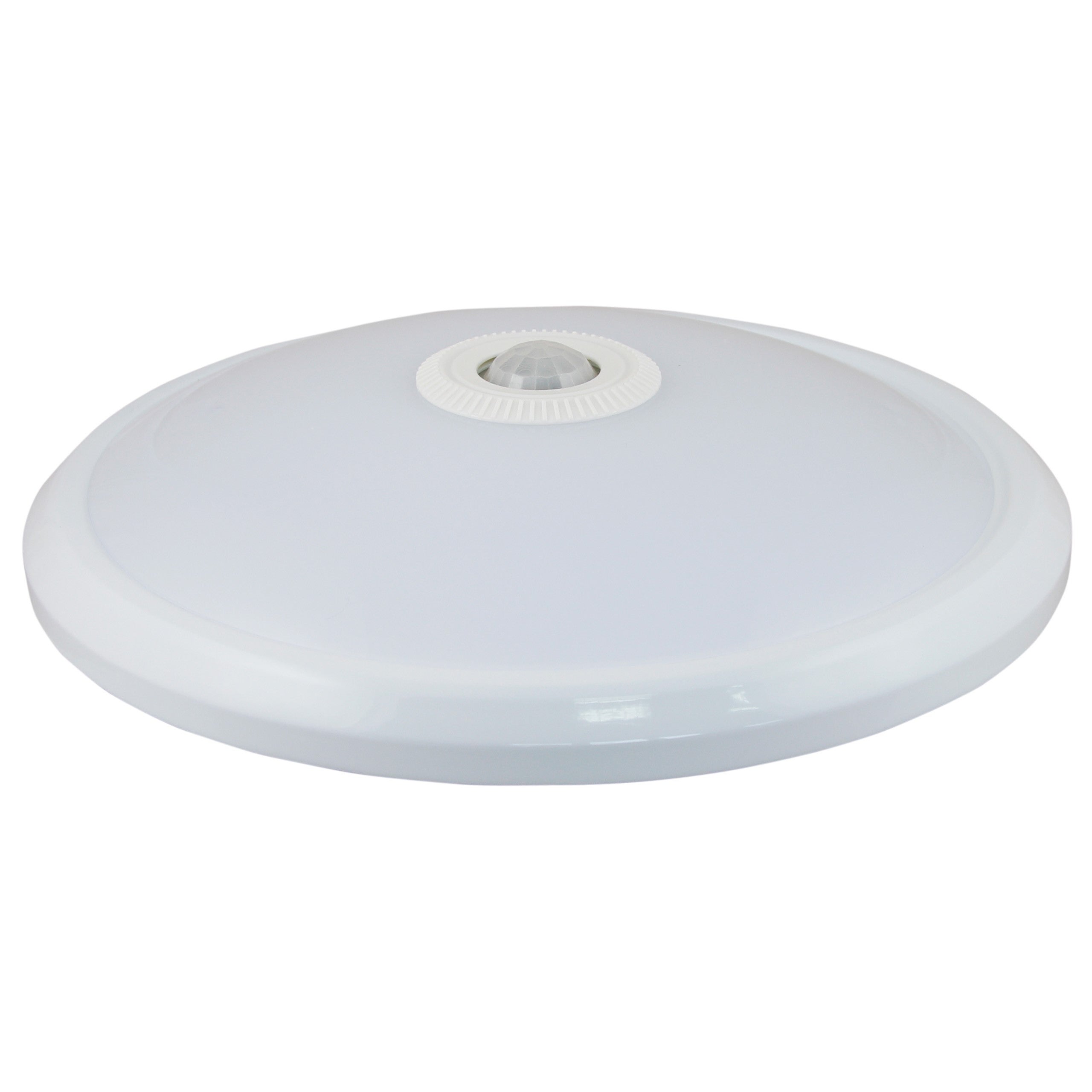 Plafon LED z czujnikiem ruchu PIR 12W 29cm 4000-4500K neutralna biel okrągły MasterLED