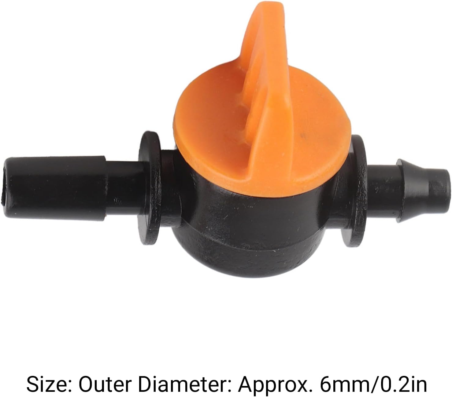 Connettore Rapido Con Valvola A Sfera In PE Per Tubo Acqua 50 Mm - Raccordo Plastica Resistente E Atossico