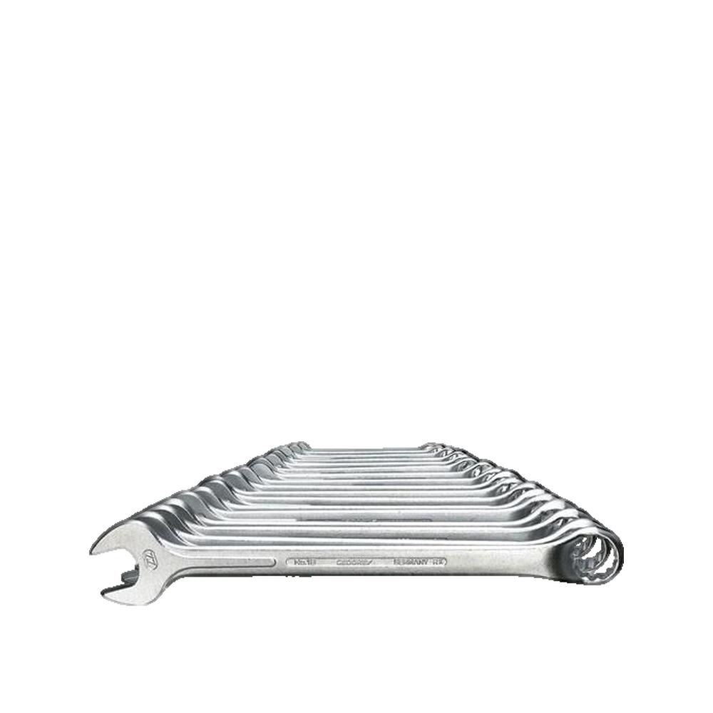 Klucze płaskie Gedore zestaw 17 sztuk stal wanadowa 6-22 mm