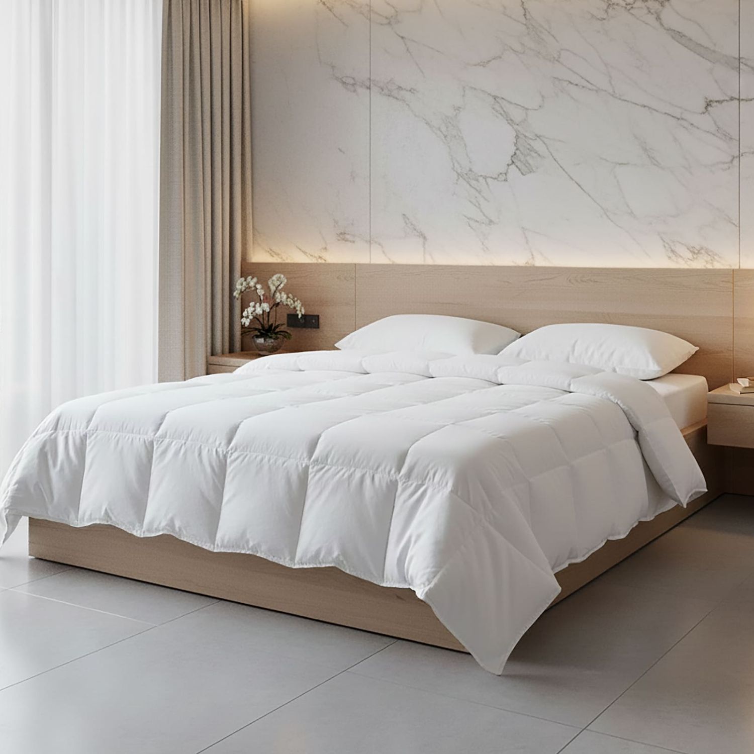 Relleno Edredón Nórdico 350gr Termorregulable Cama 135cm (220x220cm) Fusion Home - 6