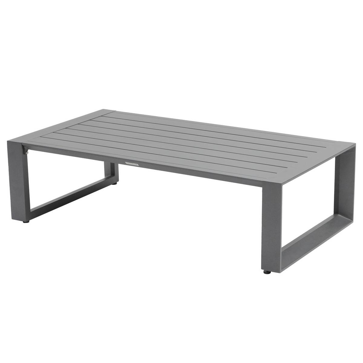 Table basse de jardin rectangulaire Allure Graphite - Hespéride | Leroy ...