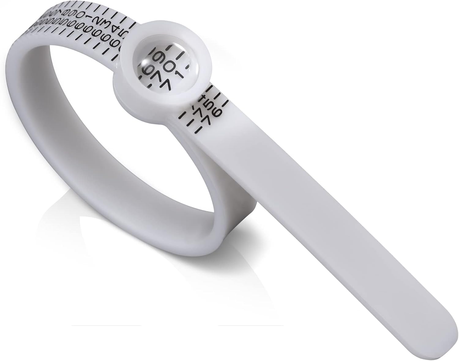 Mesureur De Taille De Doigt Avec Loupe - Outil Pratique Pour Déterminer La Bonne Taille De Bague (1 à 17) - 5