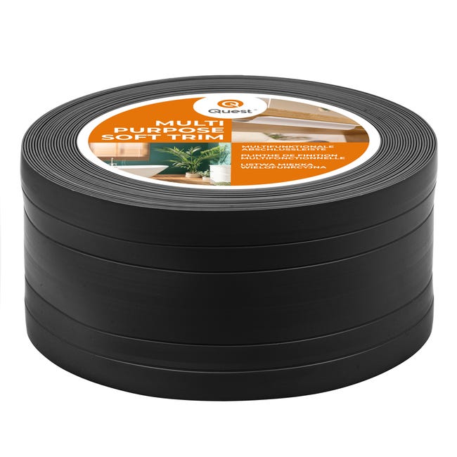 Battiscopa Zoccolino Flessibile Da 2mt In Pvc Autoestinguente, Colori