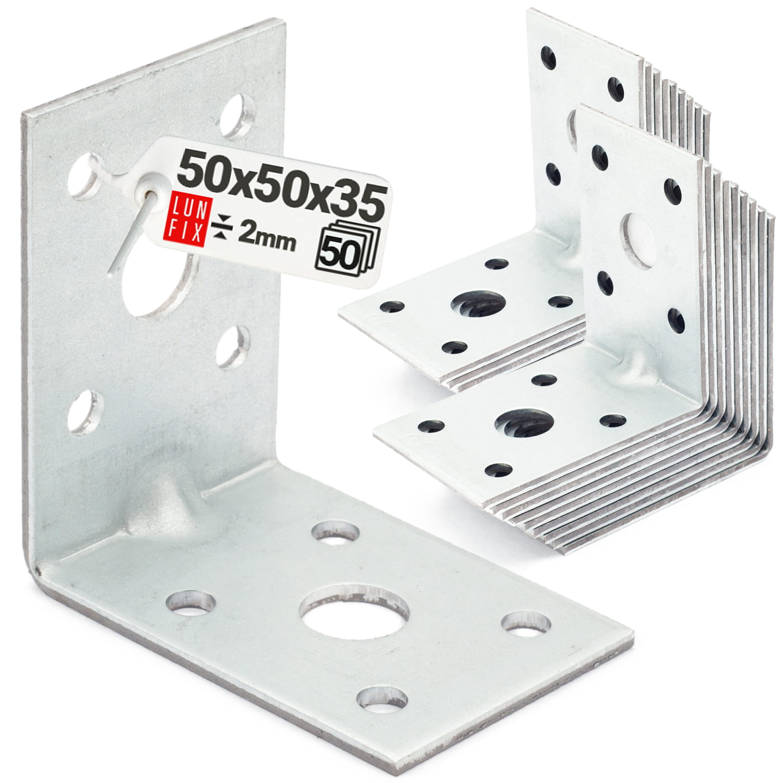 Kątownik ciesielski 50x50x35x2 50szt.