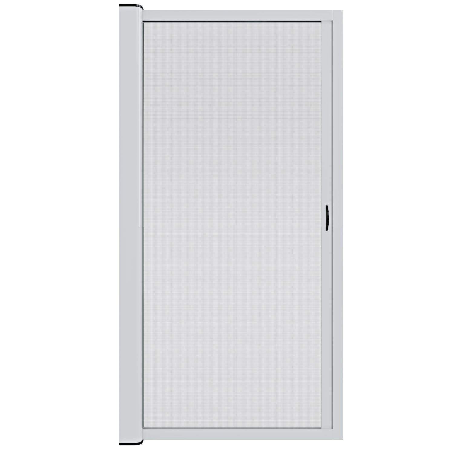 Zanzariera Universale Scorrimento Orizzontale A Rullo Avvolgibile Profilo Riducibile Regolabile Telaio In Alluminio bianco 120 x 250 cm - 8