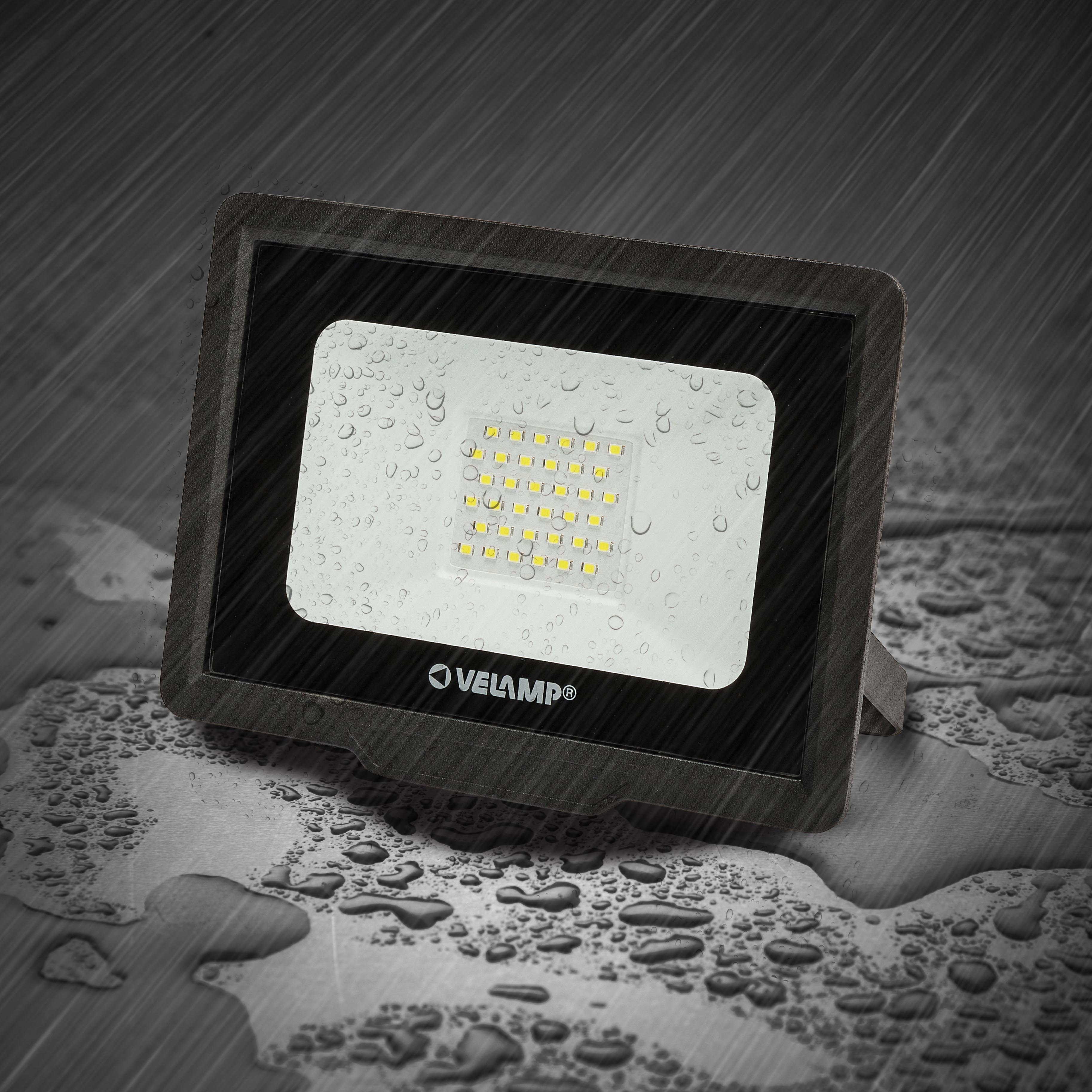 PADLIGHT5, projecteur LED SMD 30W IP65, noir 6500K - 2