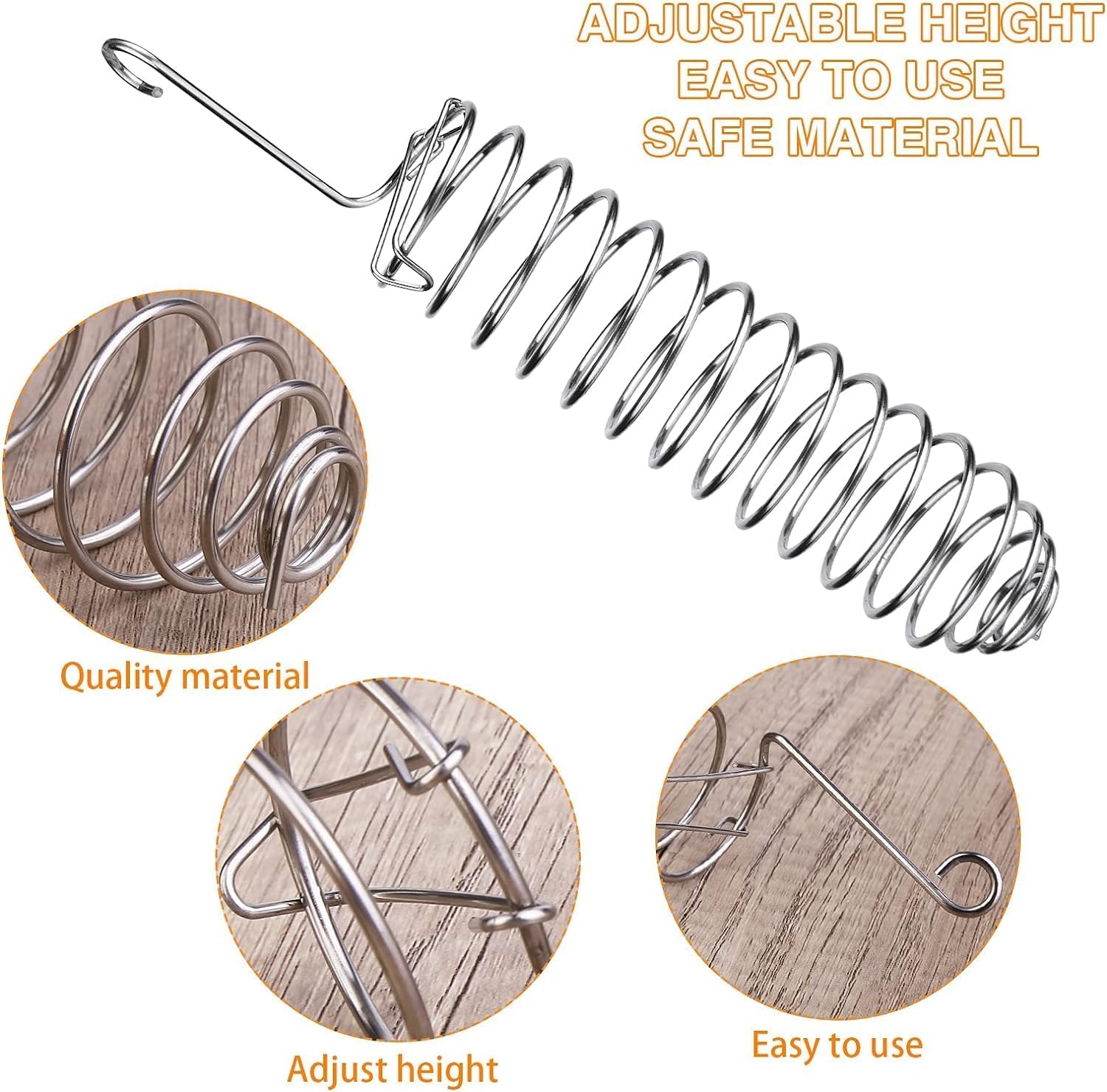 2 Spiedi In Acciaio Inox Per Frutta E Verdura Per Pappagalli – 23 Cm E 18 Cm, Accessori Per Gabbia, Giocattolo E Mangiatoia