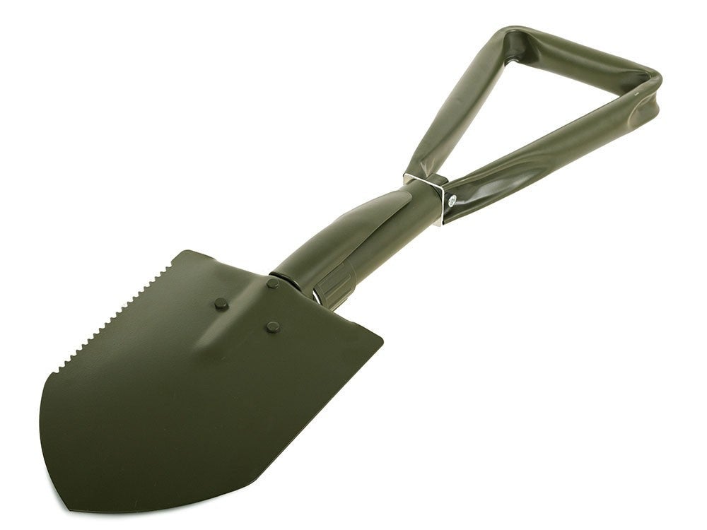 Pelle pioche pliante pelle grande valise - 2