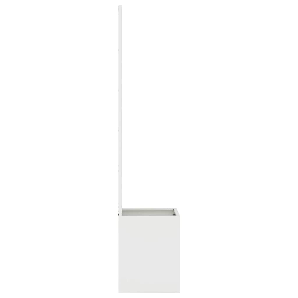 Écran de confidentialité de jardin Fretwork Blanc 32 x 150 cm vidaXL - 6