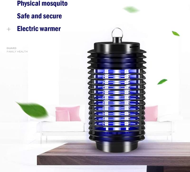 Lampe anti-moustique extérieure, piège à mouches électrique UV pour intérieur, piège à mouches anti-moustiques, portée efficace de 90 mètres carrés - 5