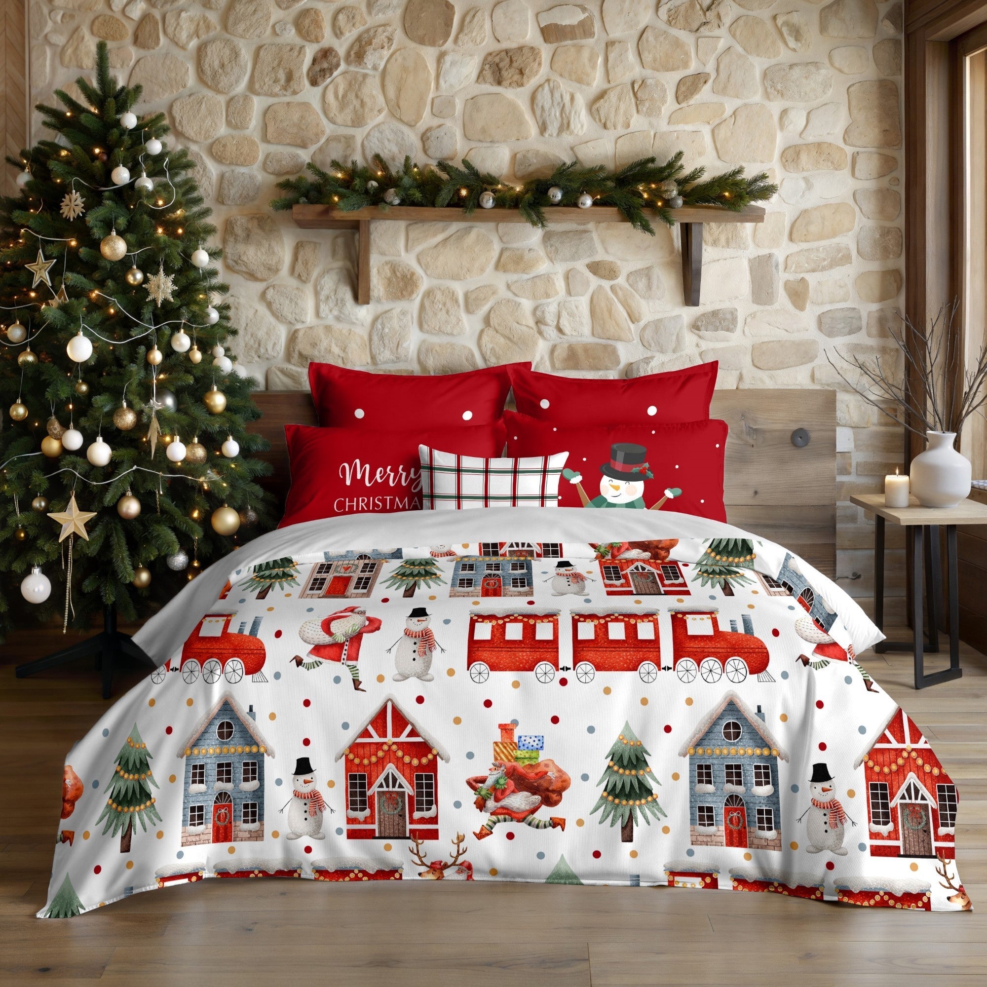 Housse de couette avec boutons-pression Laponia 12 140x200 cm - 4