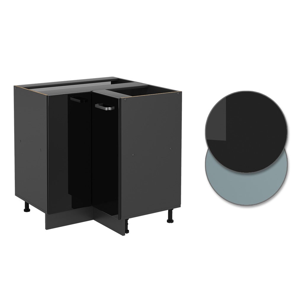 Vicco Meuble dangle R-Line, Noir Haute brillance, 75.6cm sans PT - 5