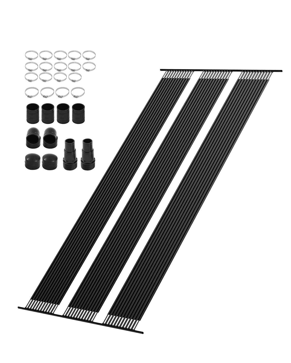 Panel słoneczny Kolektor słoneczny Ogrzewanie basenu Ogrzewanie słoneczne Pokrywa termiczna 1235x7340mm VEVOR
