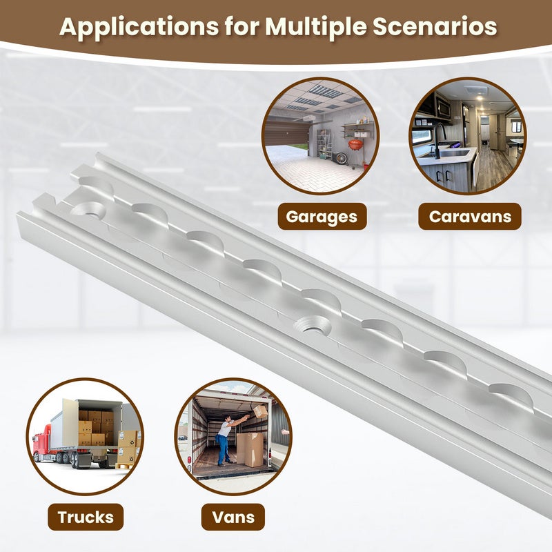 4x szyna mocująca aluminiowa Airlin 100 cm Airlin - 3