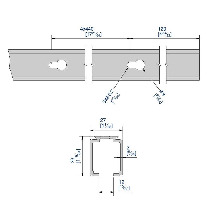 Pack motorisation SLID'UP M300 pour 2 portes coulissantes en bois - filaire - 7