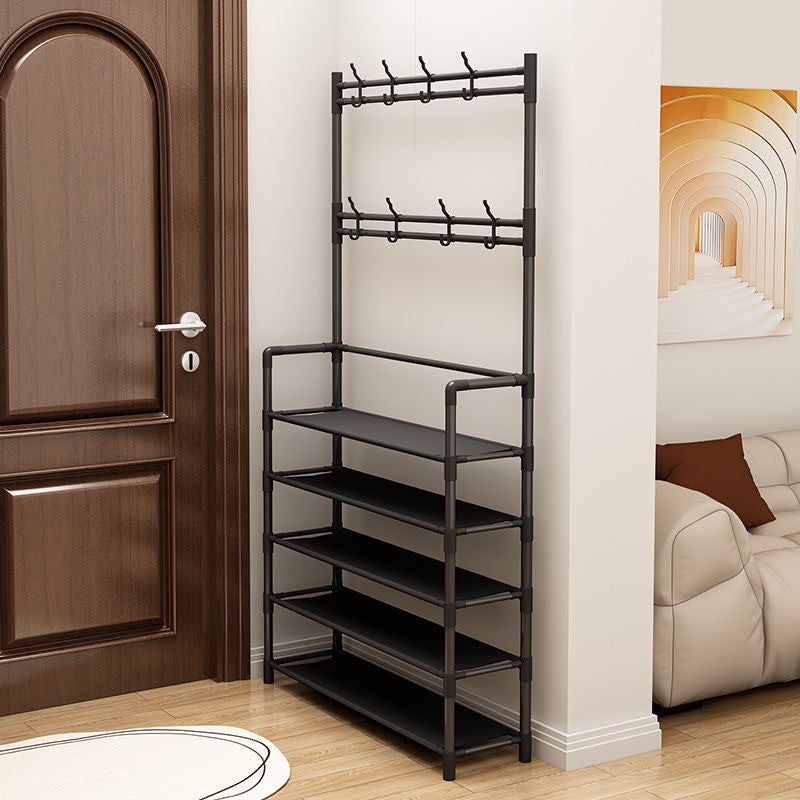 Appendiabiti A 5 Livelli Con Scarpiera - Organizza Corridoio, Camera E Ingresso - Foto 4