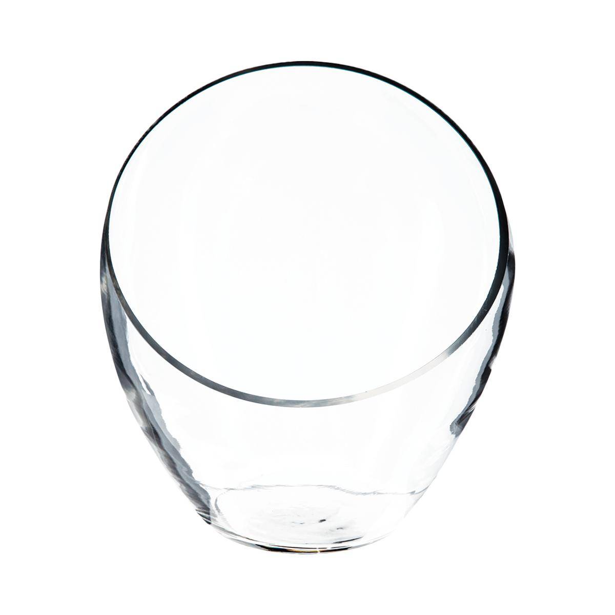 Ciotola su piede in vetro H22cm - Atmosphera créateur d'intérieur