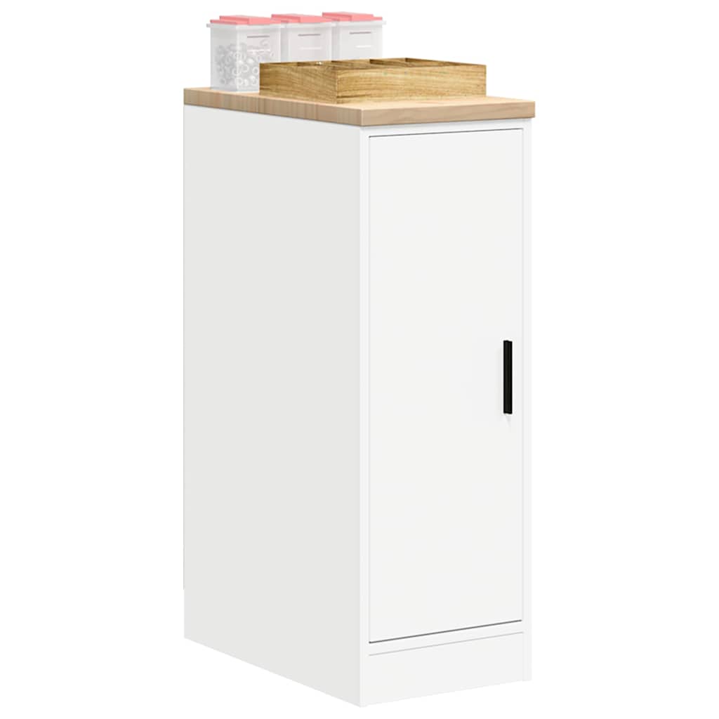 Armario de almacenamiento para garaje blanco 30x51x85 cm cfw17777