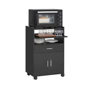 Vicco mobile lavello cucina R-Line, 80 cm senza piano di lavoro, Calcestruzzo nero/Antracite