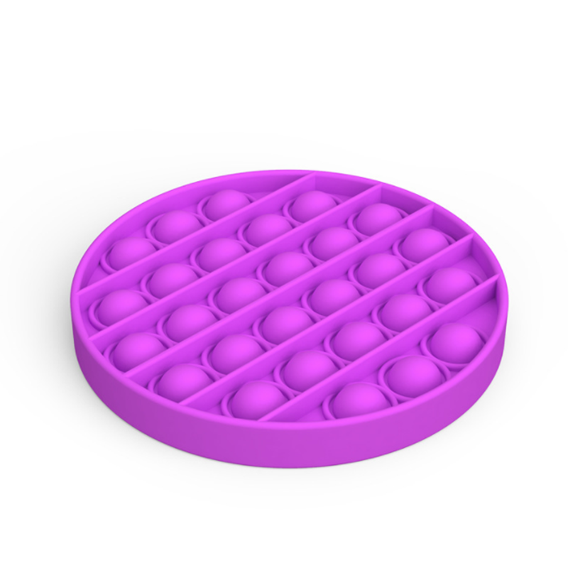 Pop it Fidget Toy rond Violet | Leroy Merlin