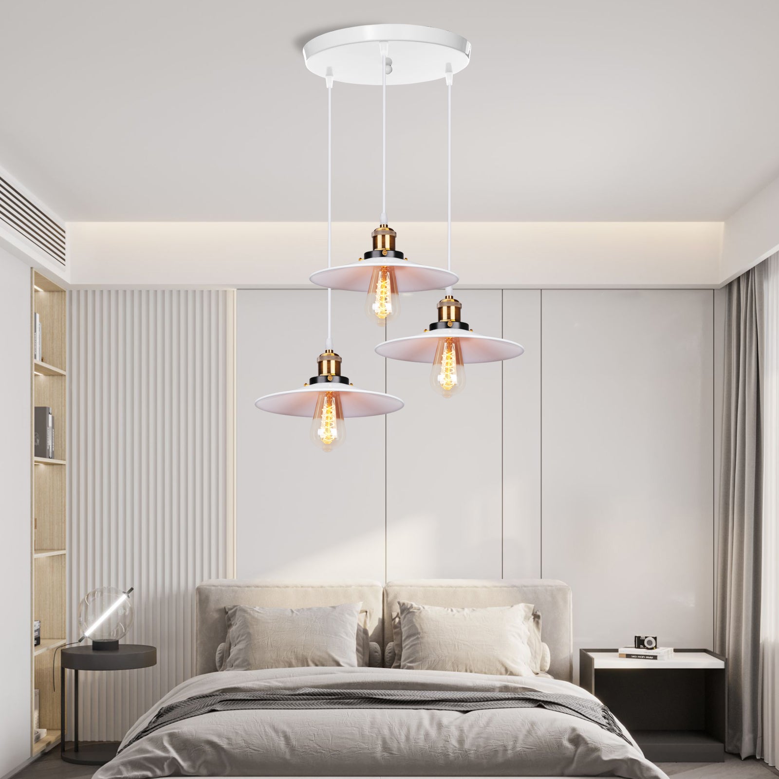 LAMPADARIO DA SOFFITTO SOSPENSIONE PLAFONIERA E27 FERRO ACCIAIO VINTAGE Moderno 62640330