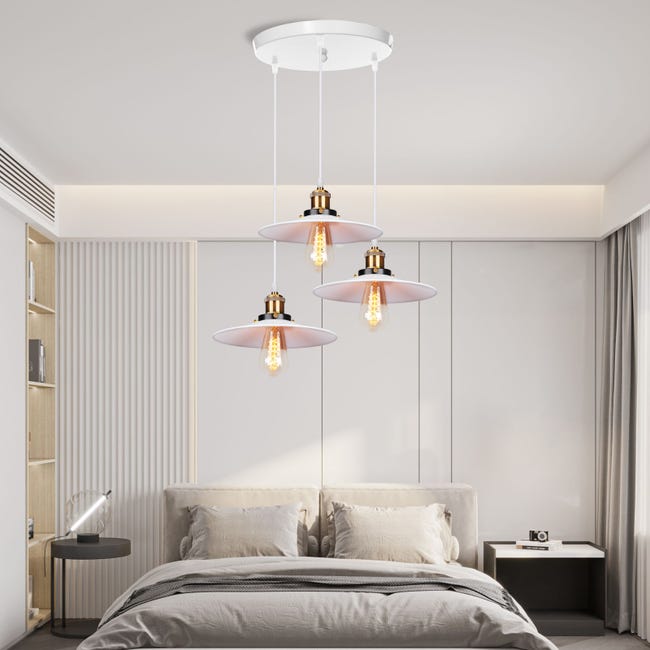 LAMPADARIO DA SOFFITTO SOSPENSIONE PLAFONIERA E27 FERRO ACCIAIO VINTAGE Moderno 62640330 LAMPADARIO DA SOFFITTO SOSPENSIONE PLAFONIERA E27 FERRO ACCIAIO VINTAGE Moderno 62640330