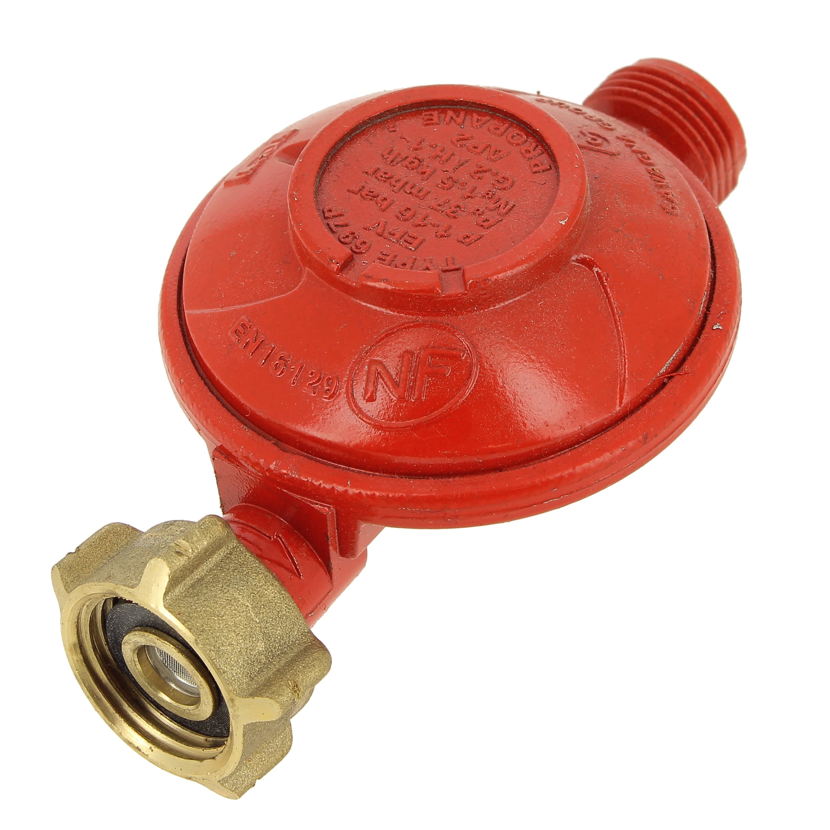 Détendeur Clip Propane Antargaz 37 Mbar 1.5 Kg/h – Compatible Elfi, Twiny, Malice – Pour Barbecue, Désherbage, Chauffage Extérieur