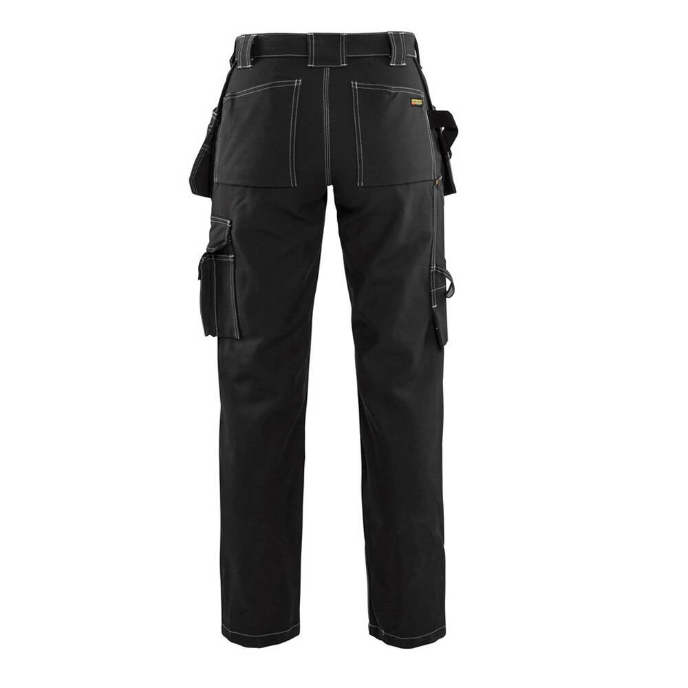 Pantalon de travail artisan femme Blaklader 100% coton Noir 48 - 2
