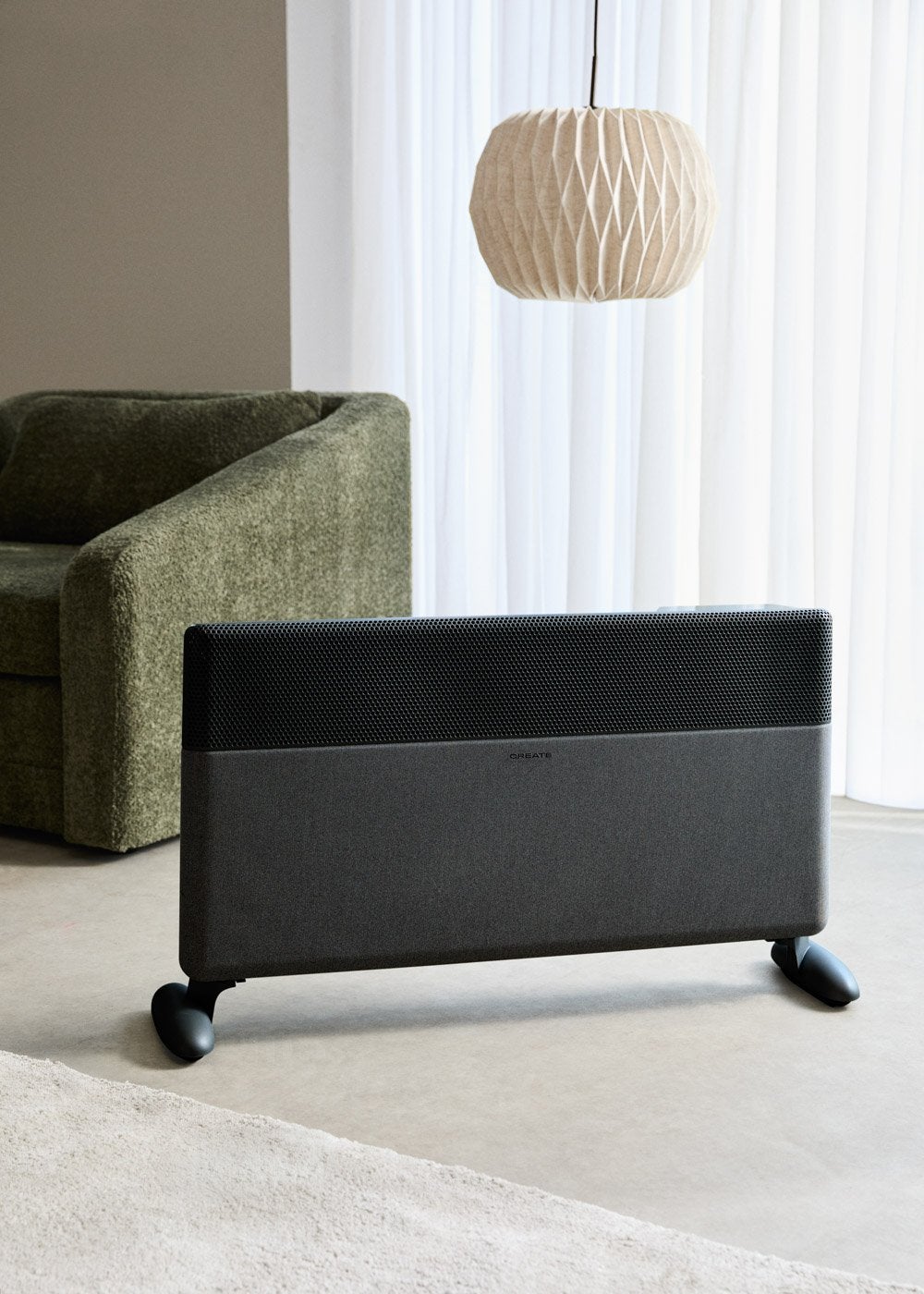 WARM TEXTILE INVERTER - Konwektor Inverter ścienny lub podłogowy z WiFi 1500W / 2000W