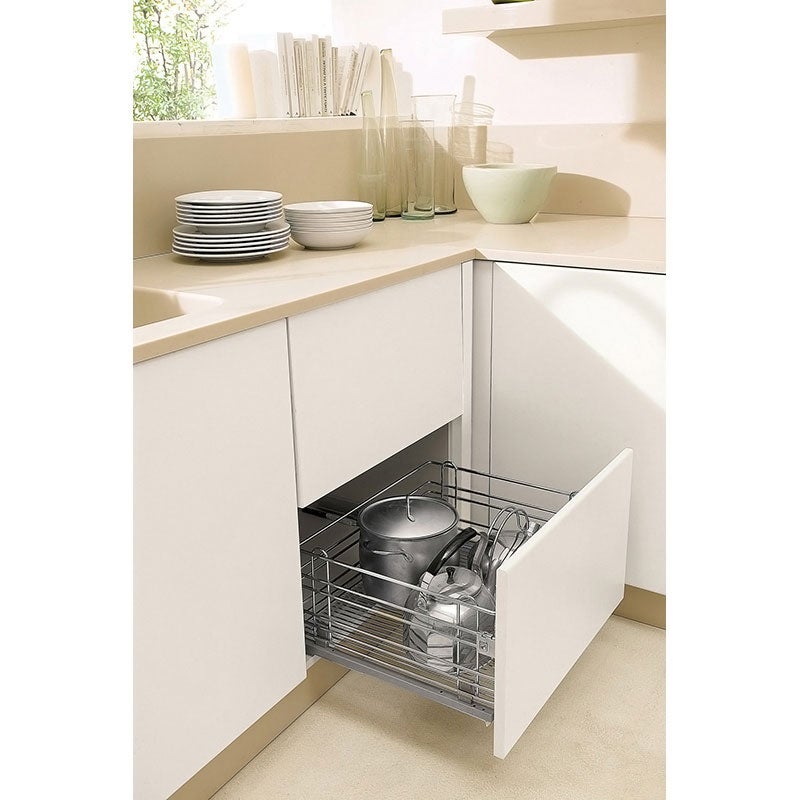 Support Pour Micro-Ondes MAYMA - Étagère De Rangement Cuisine 57x38x38cm - Acier, 35kg Capacity