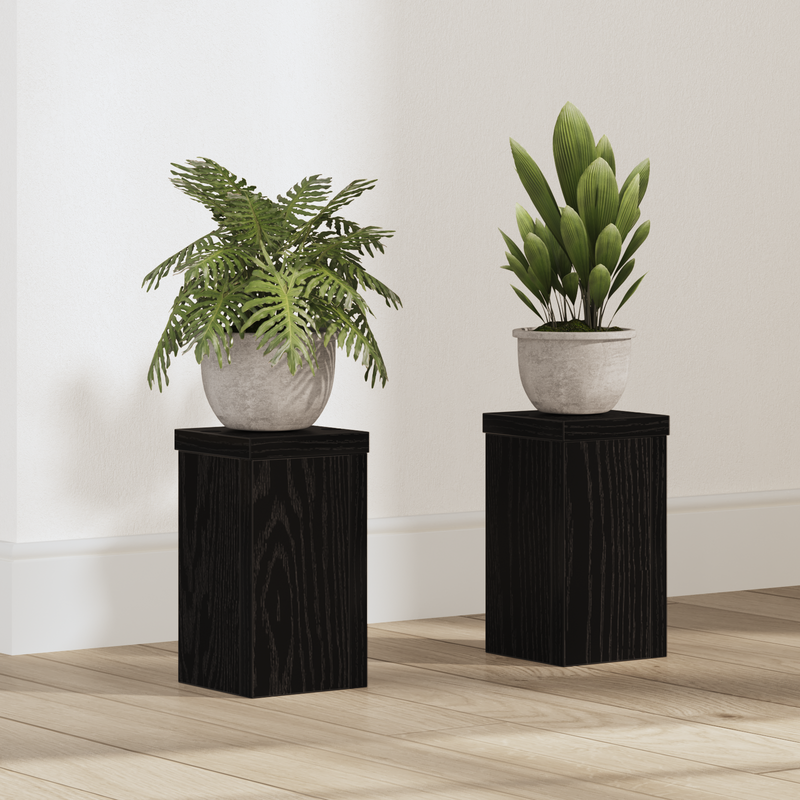 Vaso Per Piante E Fiori Furu PROSPERPLAST In Polipropilene Grigio H 12 Cm 12 Cm 83622131