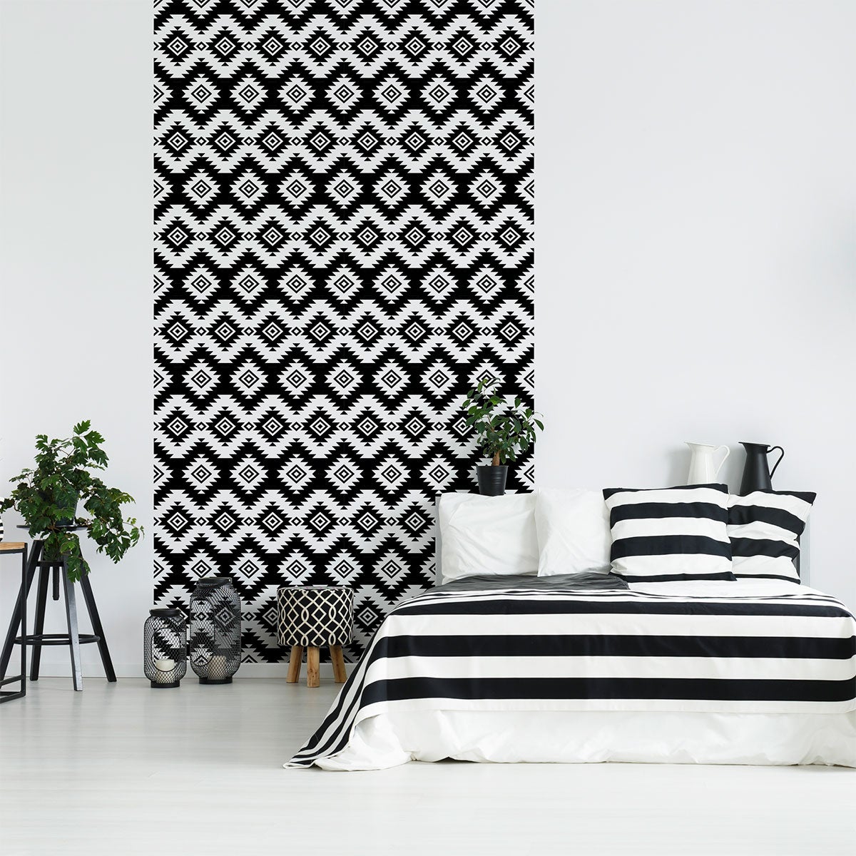 Vinilo papel pintado escandinavo jorgen - adhesivo de pared - revestimiento sticker mural decorativo - 50x50cm