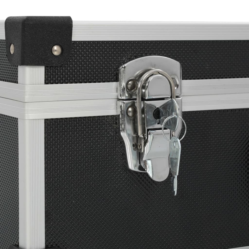 Valise à outils 46 x 33 x 16 cm Noir Aluminium - 7
