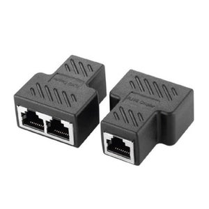 SPLITTER ETHERNET, ADATTATORE Splitter RJ45 Per Cavo Cat5/Cat5e/Cat6/Cat6e/Cat7 EUR 13,67