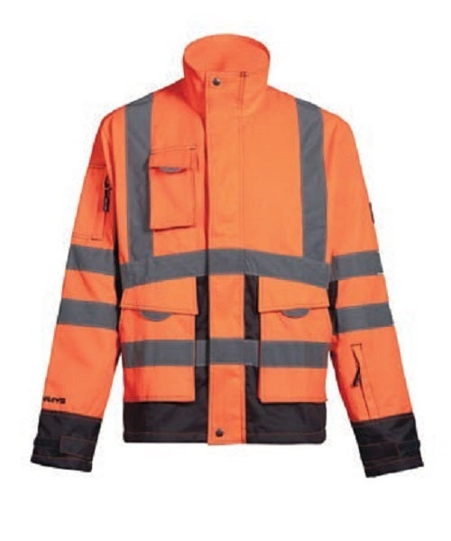 VESTE HV DE TRAVAIL ASFUR ORANGE FLUO - NORTH WAYS - Taille 3XL - 6